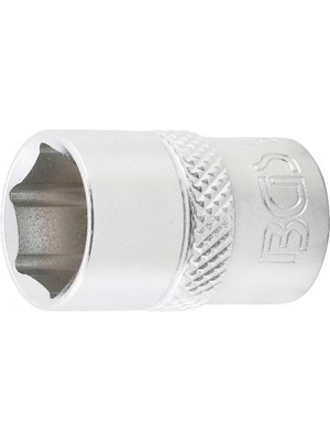 BGS 10613 Steckschlüssel-Einsatz Sechskant | Antrieb Innenvierkant 10 mm (3/8"") | SW 13 mm