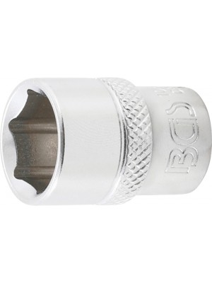 BGS 10614 Steckschlüssel-Einsatz Sechskant | Antrieb Innenvierkant 10 mm (3/8"") | SW 14 mm