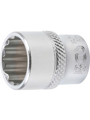 BGS 10784 Steckschlüssel-Einsatz Zwölfkant | Antrieb Innenvierkant 6,3 mm (1/4"") | SW 14 mm