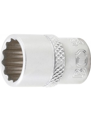 BGS 10879 Steckschlüssel-Einsatz Zwölfkant | Antrieb Innenvierkant 6,3 mm (1/4"") | SW 15/32""