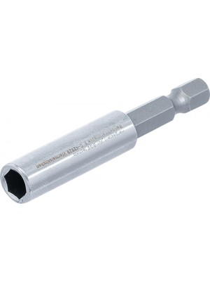 BGS 1727 Magnetischer Bithalter, extra stark | Abtrieb Außensechskant 6,3 mm (1/4"") | 60 mm