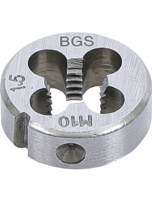 BGS 1900-M10X1.5-S Gewindeschneideisen | M10 x 1,5 x 25 mm