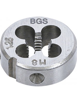 BGS 1900-M8X1.25-S Gewindeschneideisen | M8 x 1,25 x 25 mm