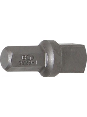 BGS 2229-1 Bit-Knarren-Adapter | Außensechskant 8 mm (5/16"") - Außenvierkant 10 mm (3/8"") | 30 mm