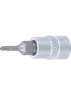 BGS 2356 Bit-Einsatz | Antrieb Innenvierkant 6,3 mm (1/4"") | T-Profil (für Torx) mit Bohrung T8