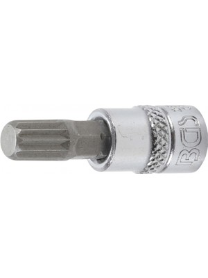 BGS 2503 Bit-Einsatz | Antrieb Innenvierkant 6,3 mm (1/4"") | Innenvielzahn (für XZN) M8