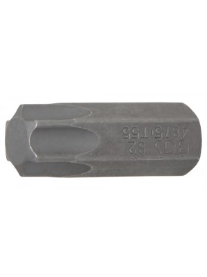 BGS 4875 Bit | Länge 30 mm | Antrieb Außensechskant 10 mm (3/8"") | T-Profil (für Torx) T55
