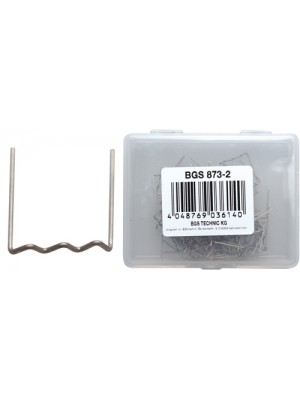 BGS 873-2 Reparatur-Klammern | U-Form | Ø 0,8 mm | 100-tlg.