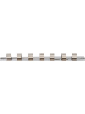 BGS 2318 Aufsteckschiene mit 7 Clips | 12,5 mm (1/2"")