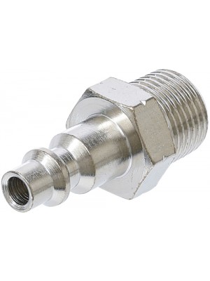 BGS 7064 Druckluft-Stecknippel | 10 mm (3/8"") Außengewinde | USA / Frankreich