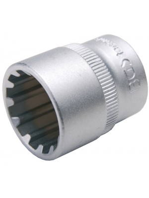 BGS 10315 Steckschlüssel-Einsatz Gear Lock | Antrieb Innenvierkant 10 mm (3/8"") | SW 15 mm