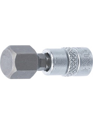 BGS 2161-12 Bit-Einsatz | Antrieb Innenvierkant 6,3 mm (1/4"") | Innensechskant 12 mm