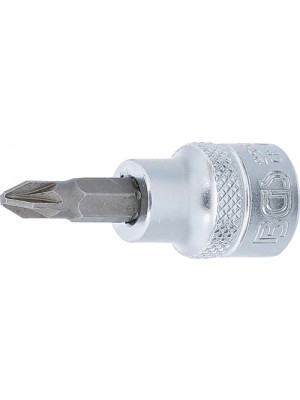 BGS 2551 Bit-Einsatz | Antrieb Innenvierkant 10 mm (3/8"") | Kreuzschlitz PZ2