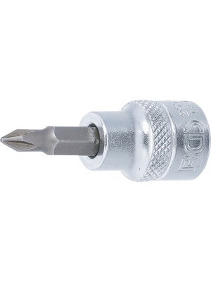 BGS 2553 Bit-Einsatz | Antrieb Innenvierkant 10 mm (3/8"") | Kreuzschlitz PH1