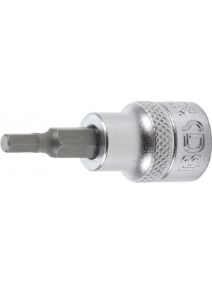 BGS 2577 Bit-Einsatz | Antrieb Innenvierkant 10 mm (3/8"") | Innensechskant 4 mm
