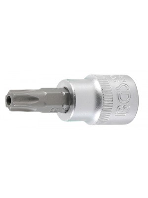BGS 2597 Bit-Einsatz | Antrieb Innenvierkant 10 mm (3/8"") | T-Profil (für Torx) mit Bohrung T45