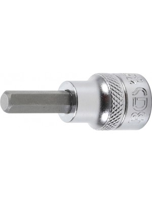 BGS 2725 Bit-Einsatz | Antrieb Innenvierkant 10 mm (3/8"") | Innensechskant 1/4""