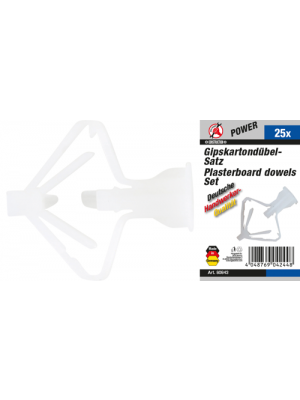 BGS 80843 Gipskartondübel-Sortiment | 25-tlg.