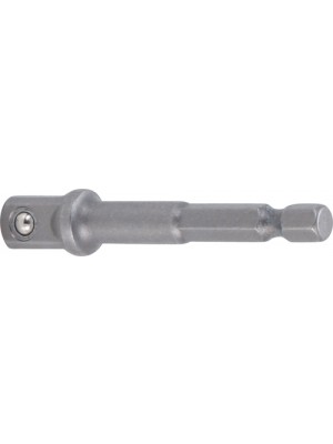 BGS 9685-2 Adapter für Bohrmaschinen | Antrieb Außensechskant 6,3 mm (1/4"") / Abtrieb Außenvierkant 10 mm (3/8"")