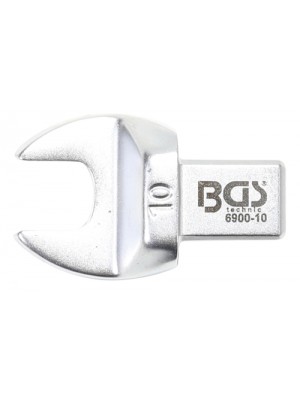 BGS 6900-10 Einsteck-Maulschlüssel | 10 mm | Aufnahme 9 x 12 mm