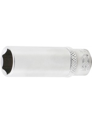 BGS 10512 Steckschlüssel-Einsatz Sechskant, tief | Antrieb Innenvierkant 6,3 mm (1/4"") | SW 12 mm