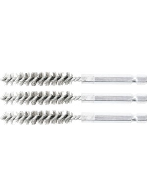 BGS 3078-10-S Stahlbürste | 10 mm | Antrieb Außensechskant 6,3 mm (1/4"") | 3-tlg.