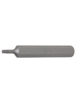 BGS 4568 Bit | Länge 75 mm | Antrieb Außensechskant 10 mm (3/8"") | T-Profil (für Torx) T15