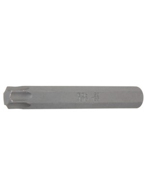 BGS 4575 Bit | Länge 75 mm | Antrieb Außensechskant 10 mm (3/8"") | T-Profil (für Torx) T55