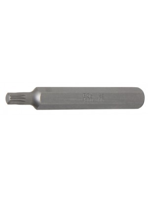BGS 4860 Bit | Länge 75 mm | Antrieb Außensechskant 10 mm (3/8"") | Innenvielzahn (für XZN) M6