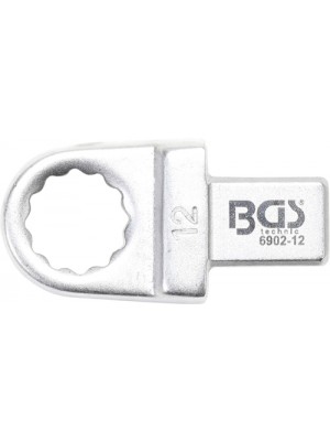 BGS 6902-12 Einsteck-Ringschlüssel | 12 mm | Aufnahme 9 x 12 mm