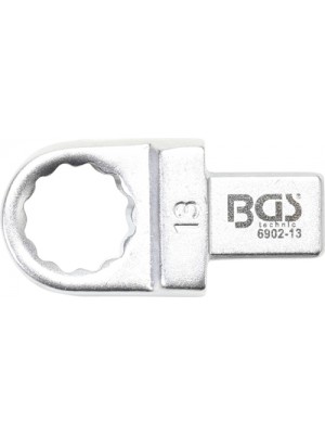 BGS 6902-13 Einsteck-Ringschlüssel | 13 mm | Aufnahme 9 x 12 mm