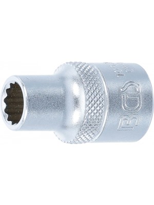 BGS 10630 Steckschlüssel-Einsatz Zwölfkant | Antrieb Innenvierkant 12,5 mm (1/2"") | SW 10 mm