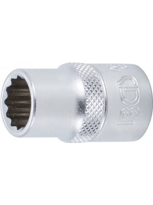 BGS 10822 Steckschlüssel-Einsatz Zwölfkant | Antrieb Innenvierkant 12,5 mm (1/2"") | SW 1/2""