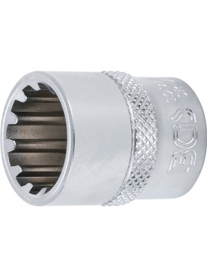 BGS 10316 Steckschlüssel-Einsatz Gear Lock | Antrieb Innenvierkant 10 mm (3/8"") | SW 16 mm