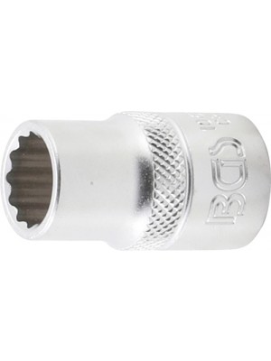 BGS 10633 Steckschlüssel-Einsatz Zwölfkant | Antrieb Innenvierkant 12,5 mm (1/2"") | SW 13 mm
