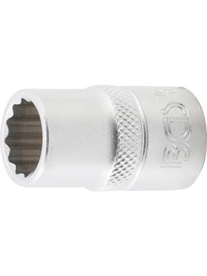 BGS 10634 Steckschlüssel-Einsatz Zwölfkant | Antrieb Innenvierkant 12,5 mm (1/2"") | SW 14 mm