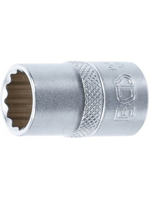 BGS 10635 Steckschlüssel-Einsatz Zwölfkant | Antrieb Innenvierkant 12,5 mm (1/2"") | SW 15 mm