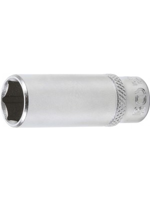 BGS 10674 Steckschlüssel-Einsatz Sechskant, tief | Antrieb Innenvierkant 6,3 mm (1/4"") | SW 1/2""