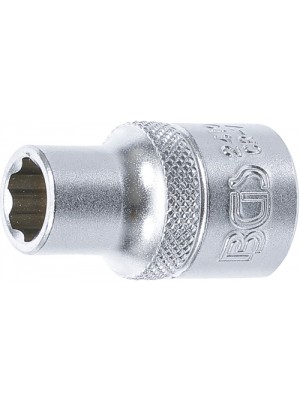 BGS Steckschlüssel-Einsatz Super Lock | Antrieb Innenvierkant 12,5 mm (1/2"") | SW 10 mm