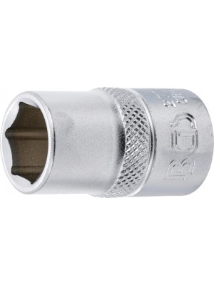 BGS 2773 Steckschlüssel-Einsatz Sechskant | Antrieb Innenvierkant 12,5 mm (1/2"") | SW 9/16""