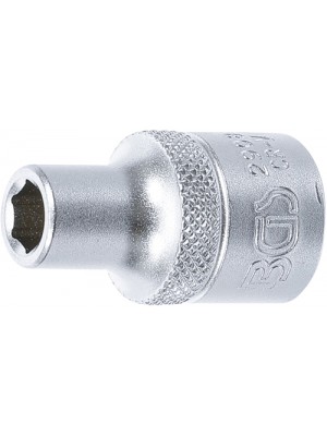 BGS Steckschlüssel-Einsatz Sechskant | Antrieb Innenvierkant 12,5 mm (1/2"") | SW 8 mm