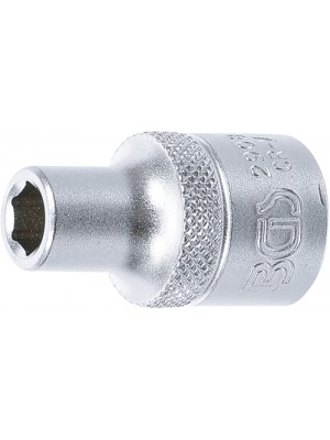 BGS 2908 Steckschlüssel-Einsatz Sechskant | Antrieb Innenvierkant 12,5 mm (1/2"") | SW 8 mm