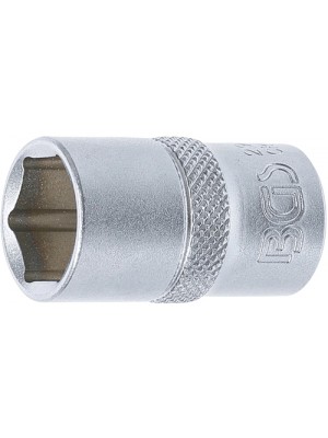 BGS 2916 Steckschlüssel-Einsatz Sechskant | Antrieb Innenvierkant 12,5 mm (1/2"") | SW 16 mm