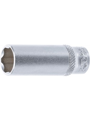 BGS 2973 Steckschlüssel-Einsatz Super Lock, tief | Antrieb Innenvierkant 6,3 mm (1/4"") | SW 13 mm