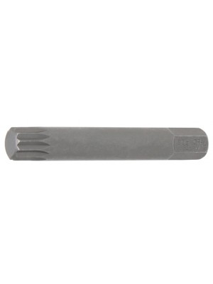 BGS 4863 Bit | Länge 75 mm | Antrieb Außensechskant 10 mm (3/8"") | Innenvielzahn (für XZN) M12