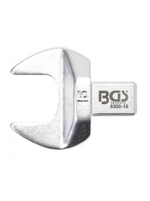 BGS 6900-16 Einsteck-Maulschlüssel | 16 mm | Aufnahme 9 x 12 mm