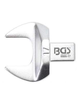 BGS 6900-17 Einsteck-Maulschlüssel | 17 mm | Aufnahme 9 x 12 mm