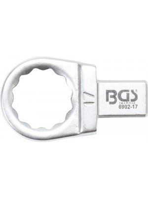 BGS 6902-17 Einsteck-Ringschlüssel | 17 mm | Aufnahme 9 x 12 mm