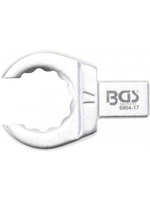 BGS 6904-16 Einsteck-Ringschlüssel | offen | 16 mm | Aufnahme 9 x 12 mm