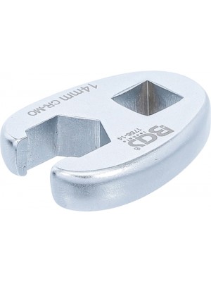 BGS 1756-14 Hahnenfußschlüssel | Antrieb Innenvierkant 10 mm (3/8"") | SW 14 mm